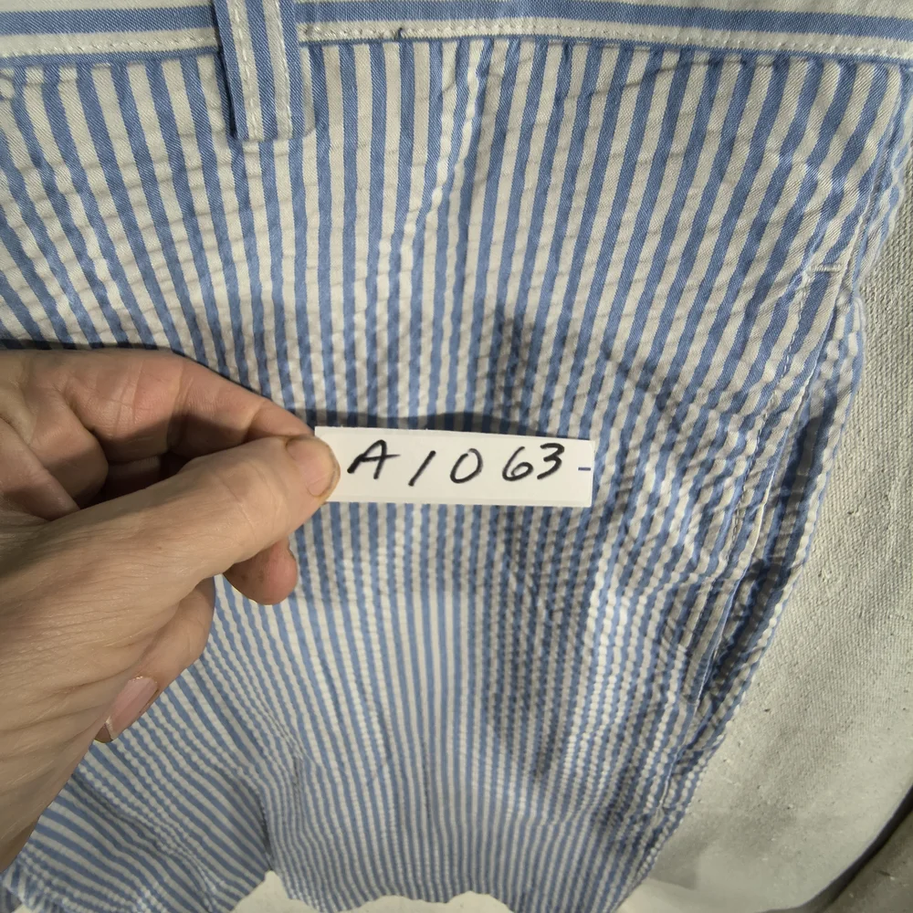 Vineyard Vines Men's Size 34 Flat Front Classic Blue Striped Shorts